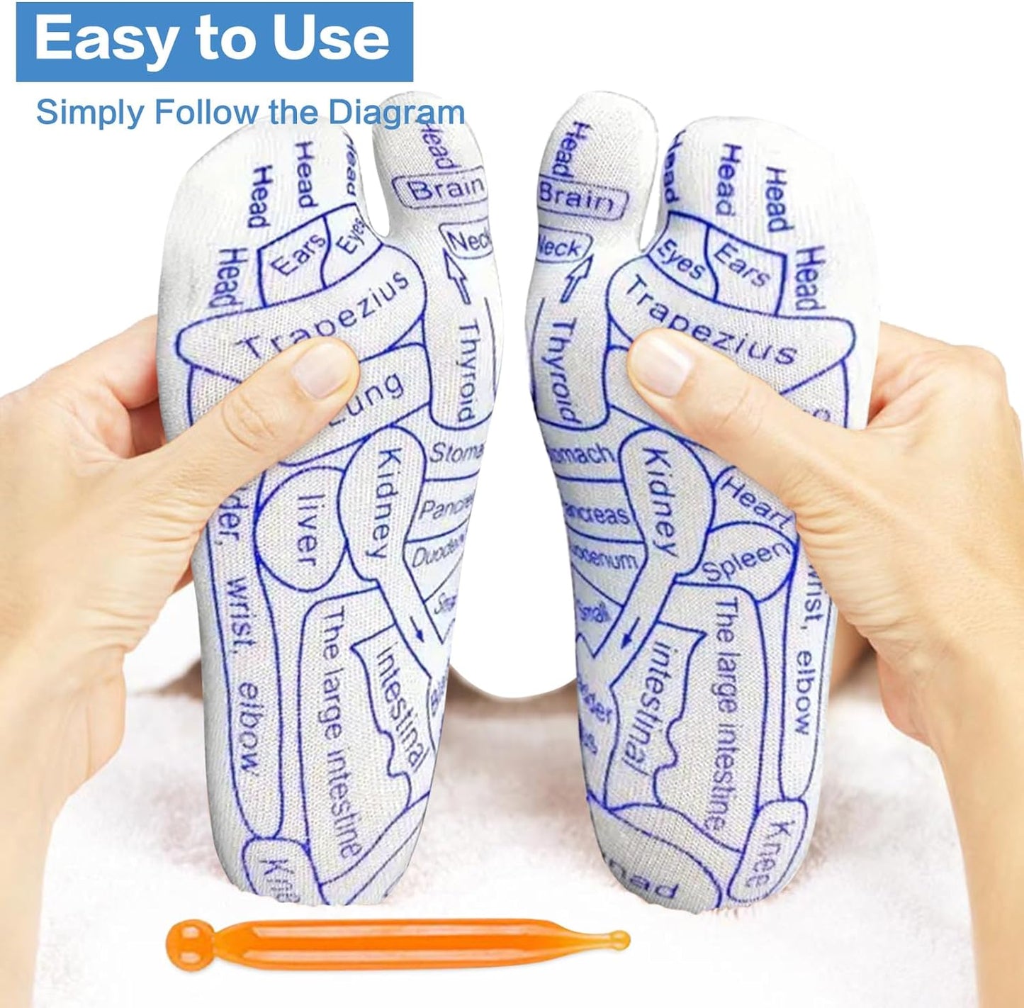 Relaxation Massage Socks With Trigger Point Massage Tool