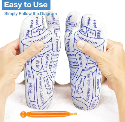 Relaxation Massage Socks With Trigger Point Massage Tool